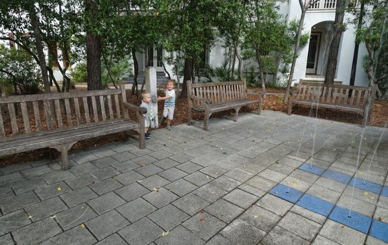 Splash Pad for Kids in Rosemary Beach