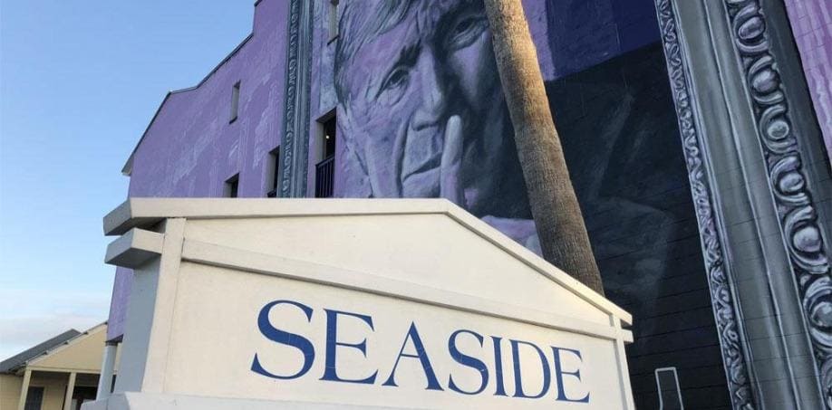 Vin Scully Mural Seaside Florida