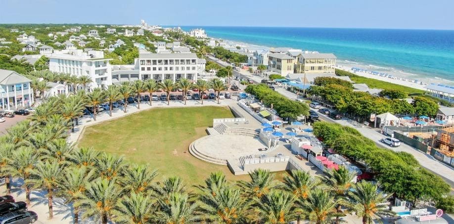 30A Seaside Amphitheatre Aerial view