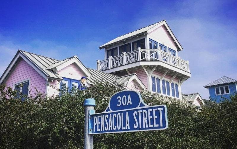 30A Seaside Florida Colorful Homes