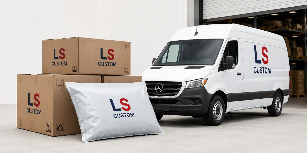 Branded apparel for logistics distribution and warehouse teams