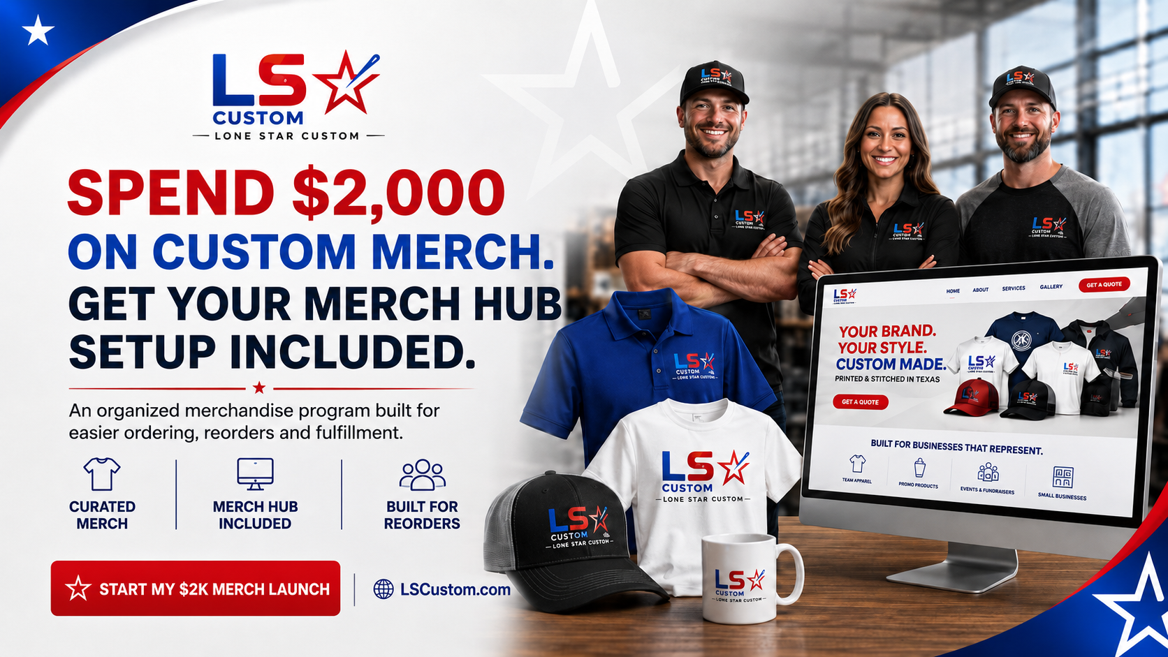 $2,000+ opening order