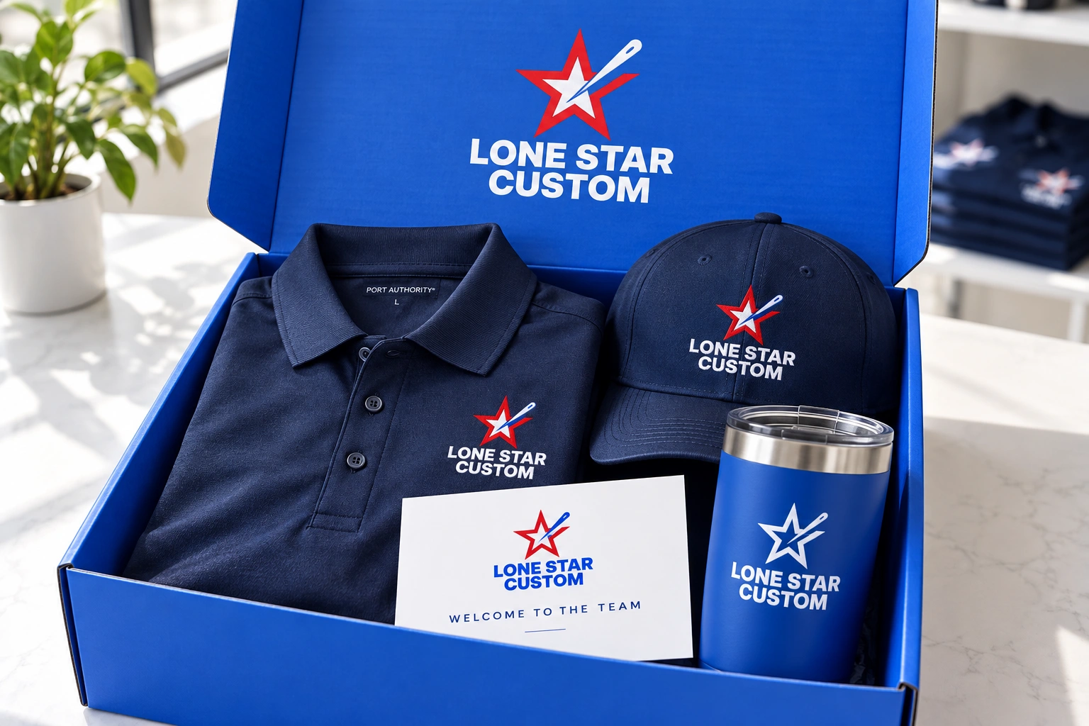 Illustrative branded gifting kit