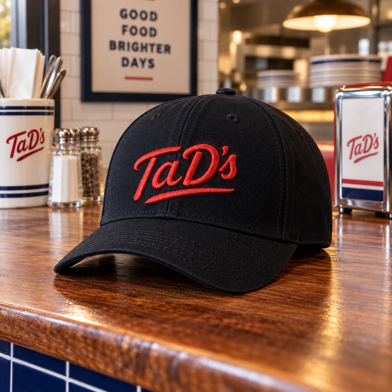 TaD’s branded apparel and merchandise examples