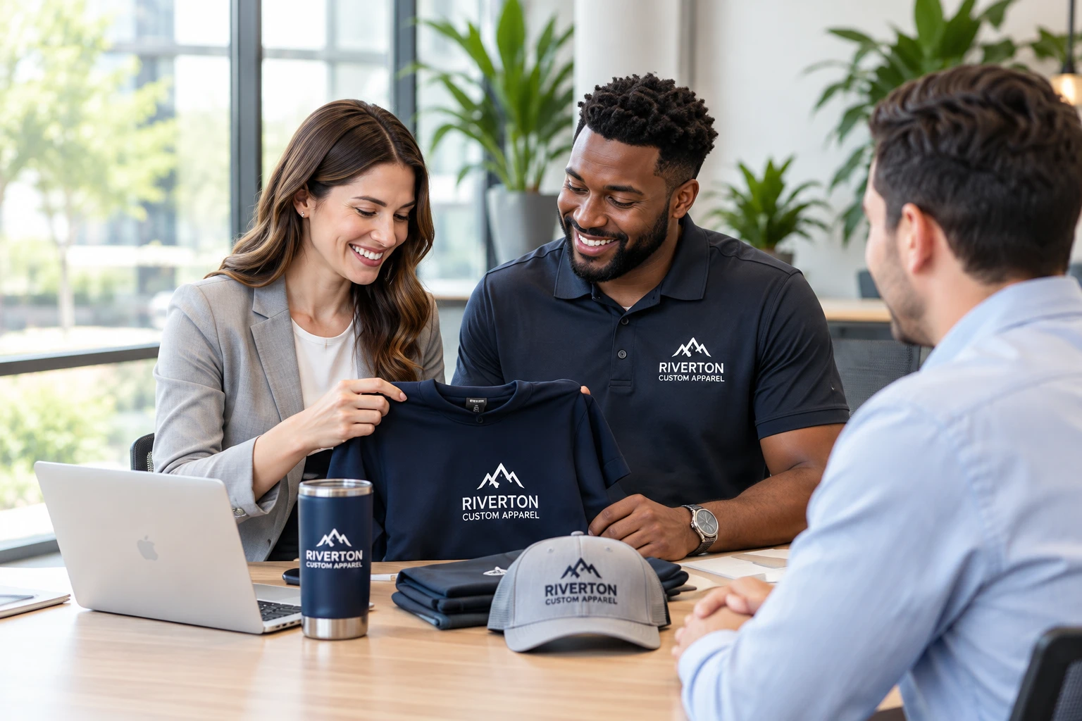Illustrative apparel and merchandise consultation