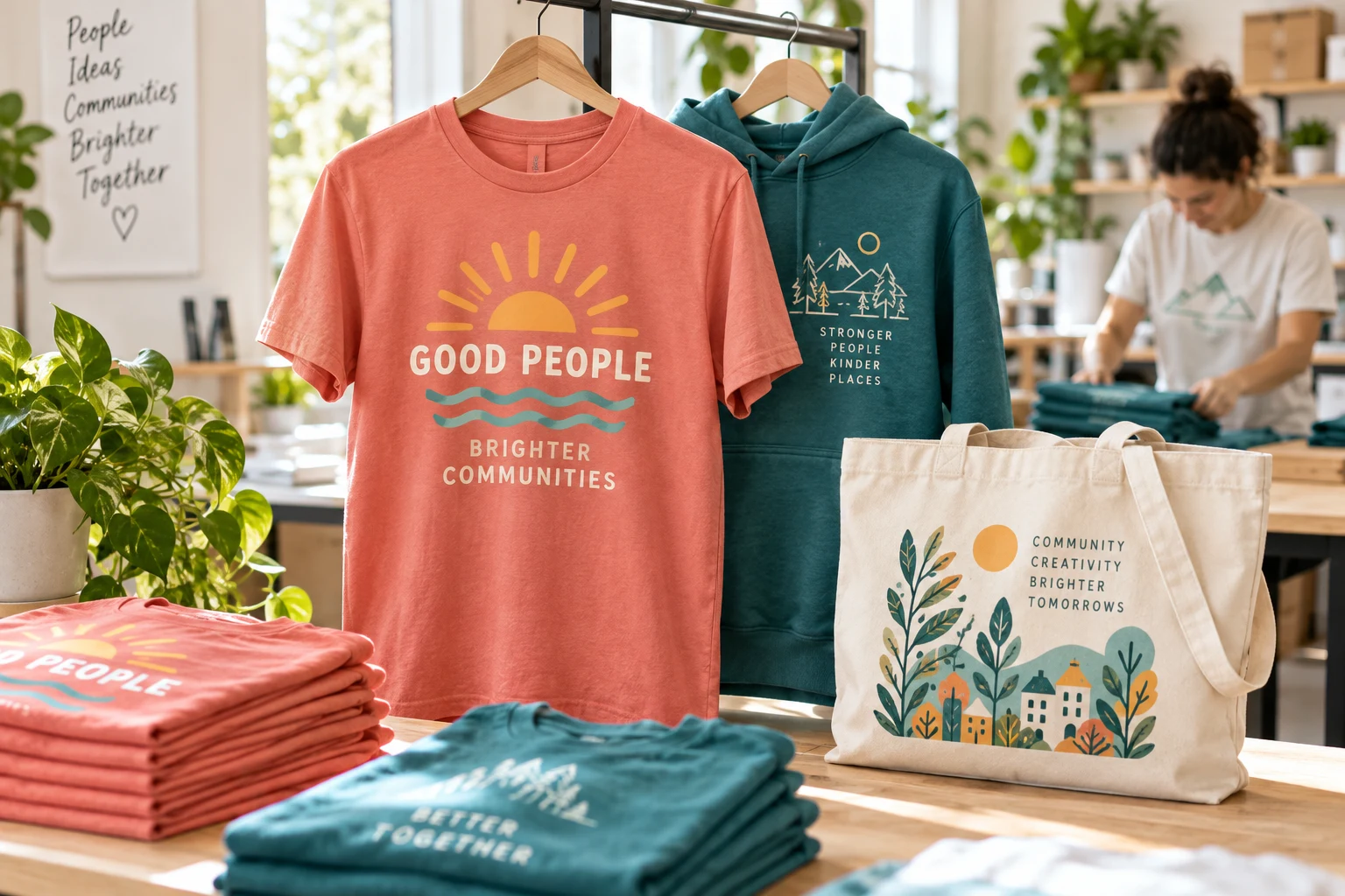 Churches & ministries merchandise concept collection