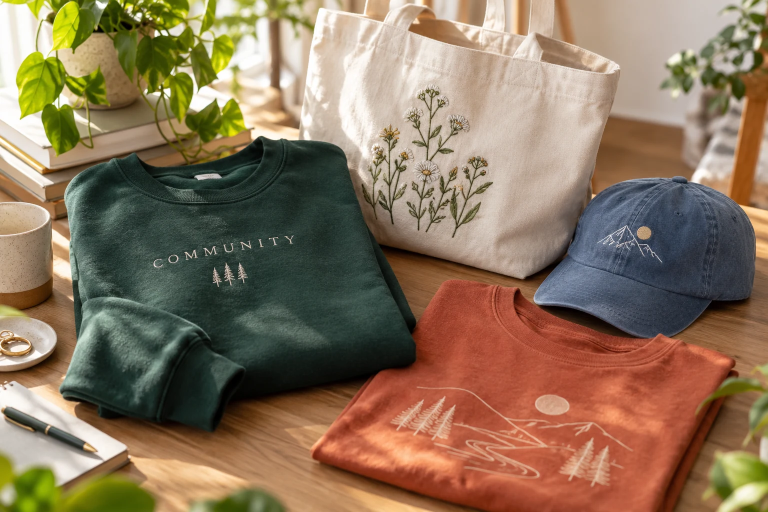 Fundraisers & merch stores merchandise concept collection