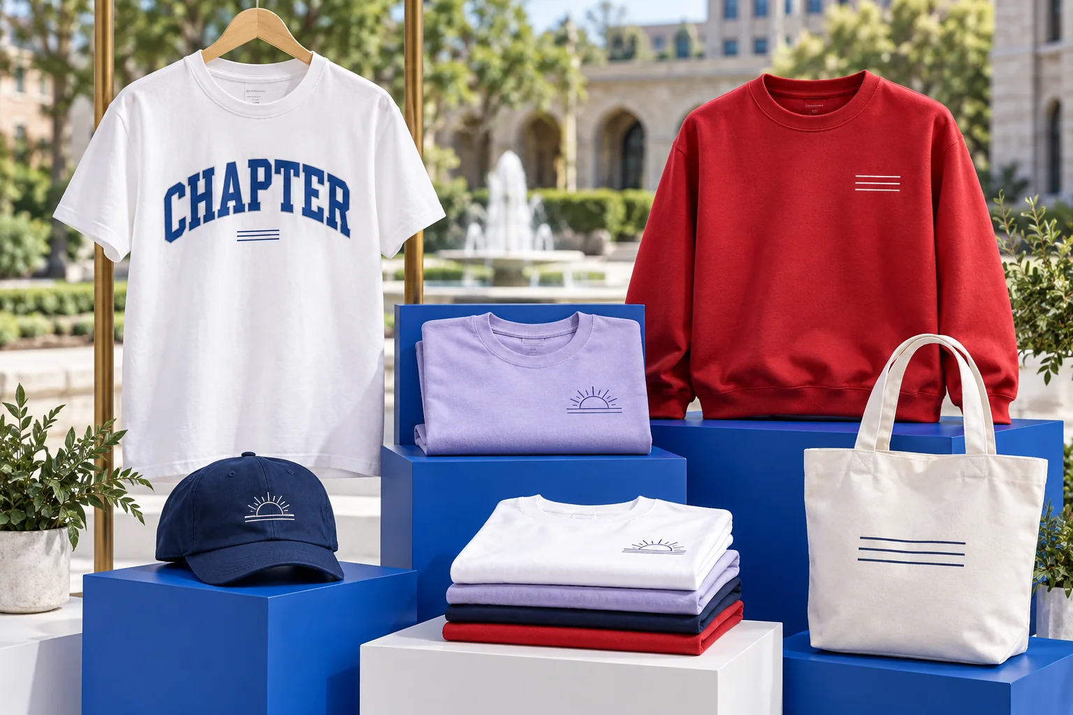 Sorority & Fraternity Shirts product collection concept