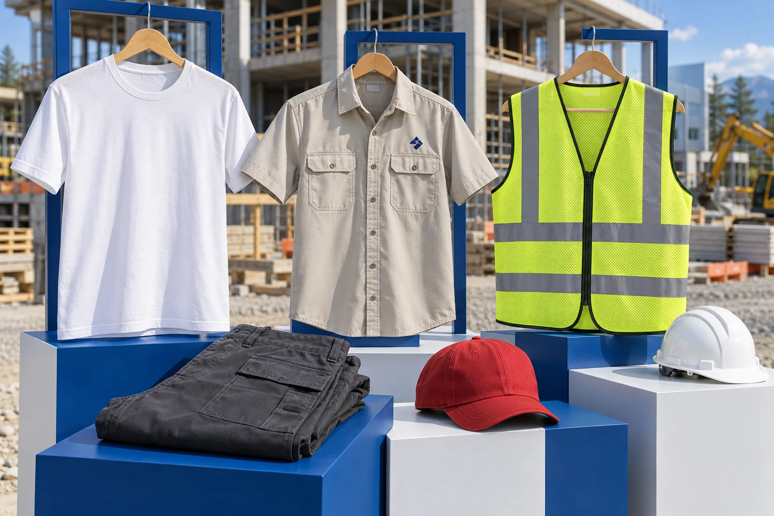 Construction Crew Uniforms & Workwear product collection concept