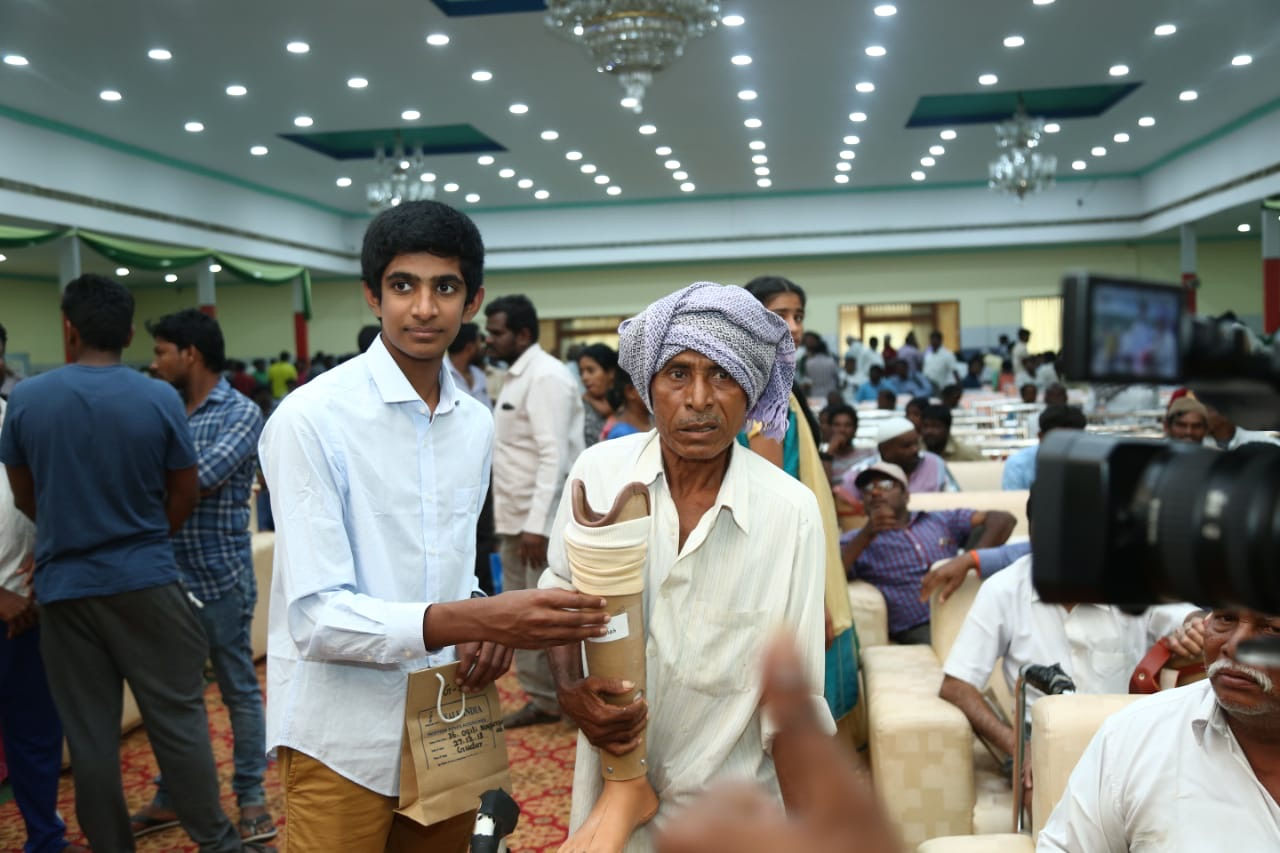 Pranai Reddy prosthetics