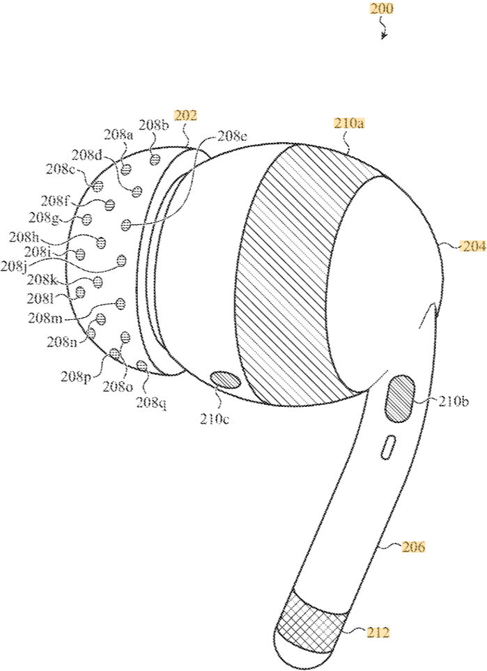 Apple EEG Airpods schematic