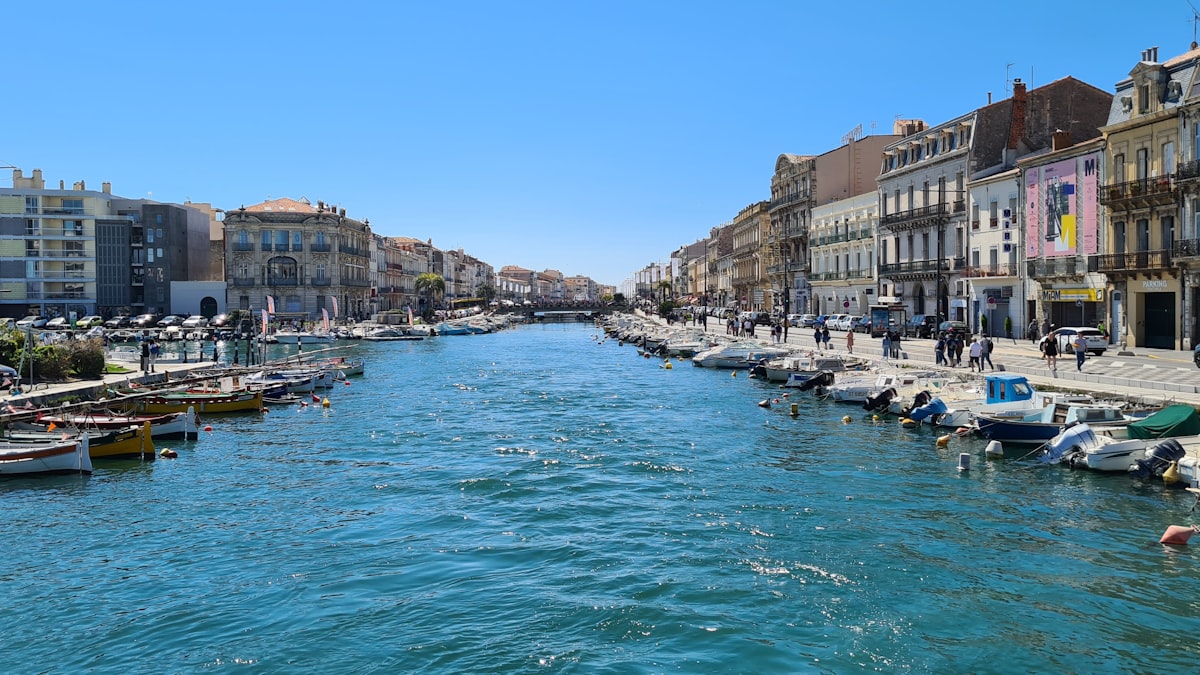 Le port de Sète et ses canaux, Hérault