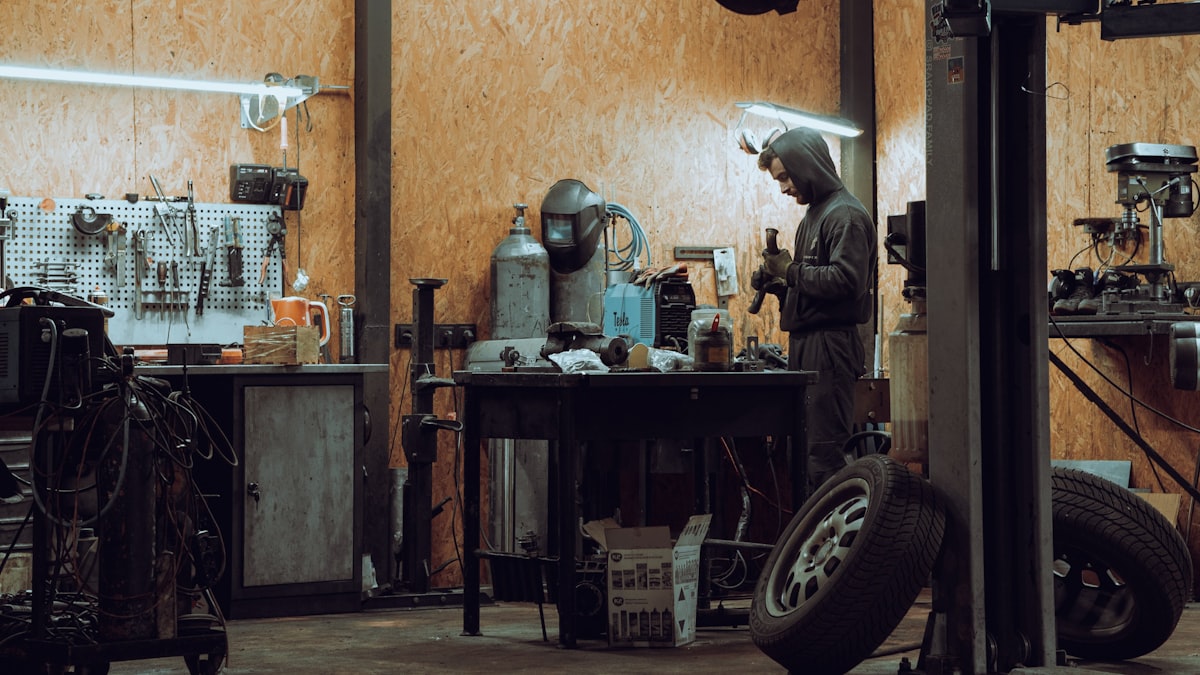 Atelier de réparation automobile