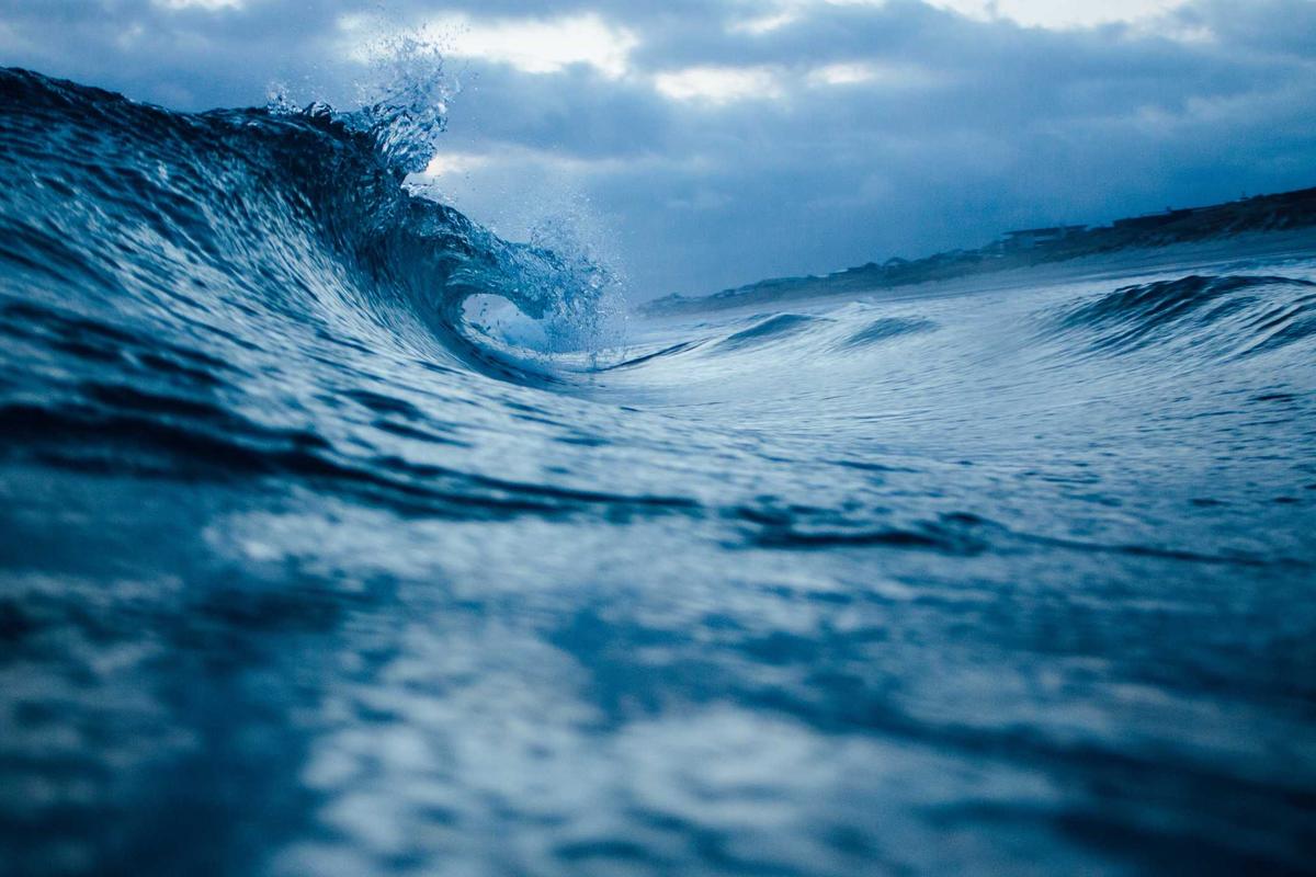 Vague sur l'océan
