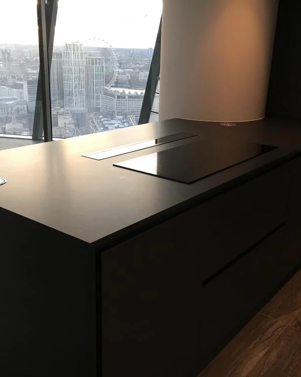 Blackfriars · Kitchen storage and surface details — installation photographs