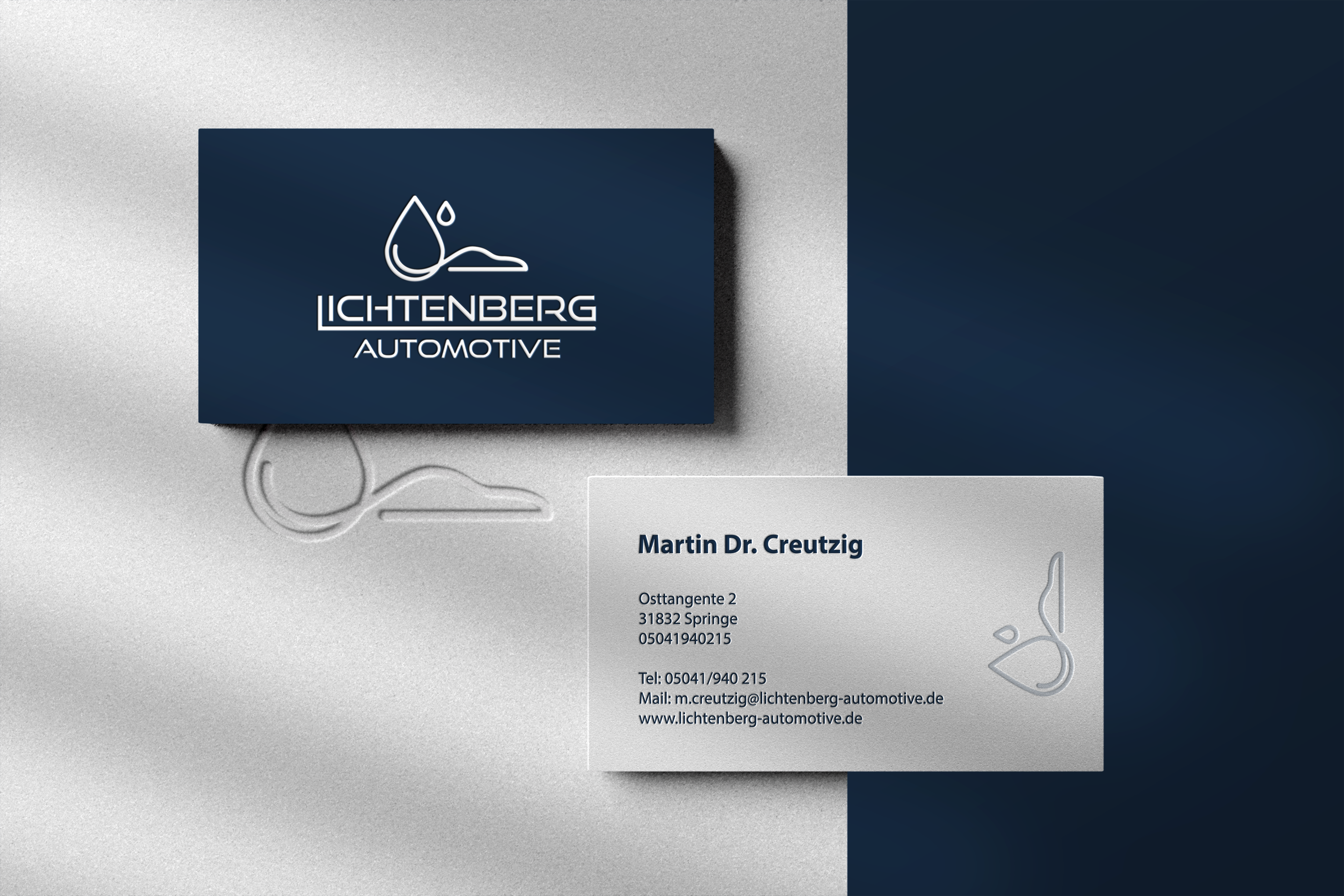 Visitenkarten Design