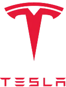 Logo of Tesla.