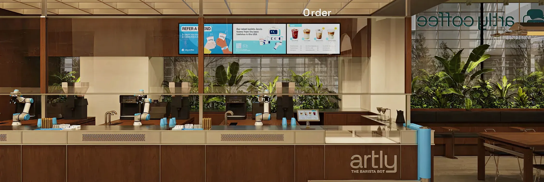 Decorative background graphic for Artly.ai.