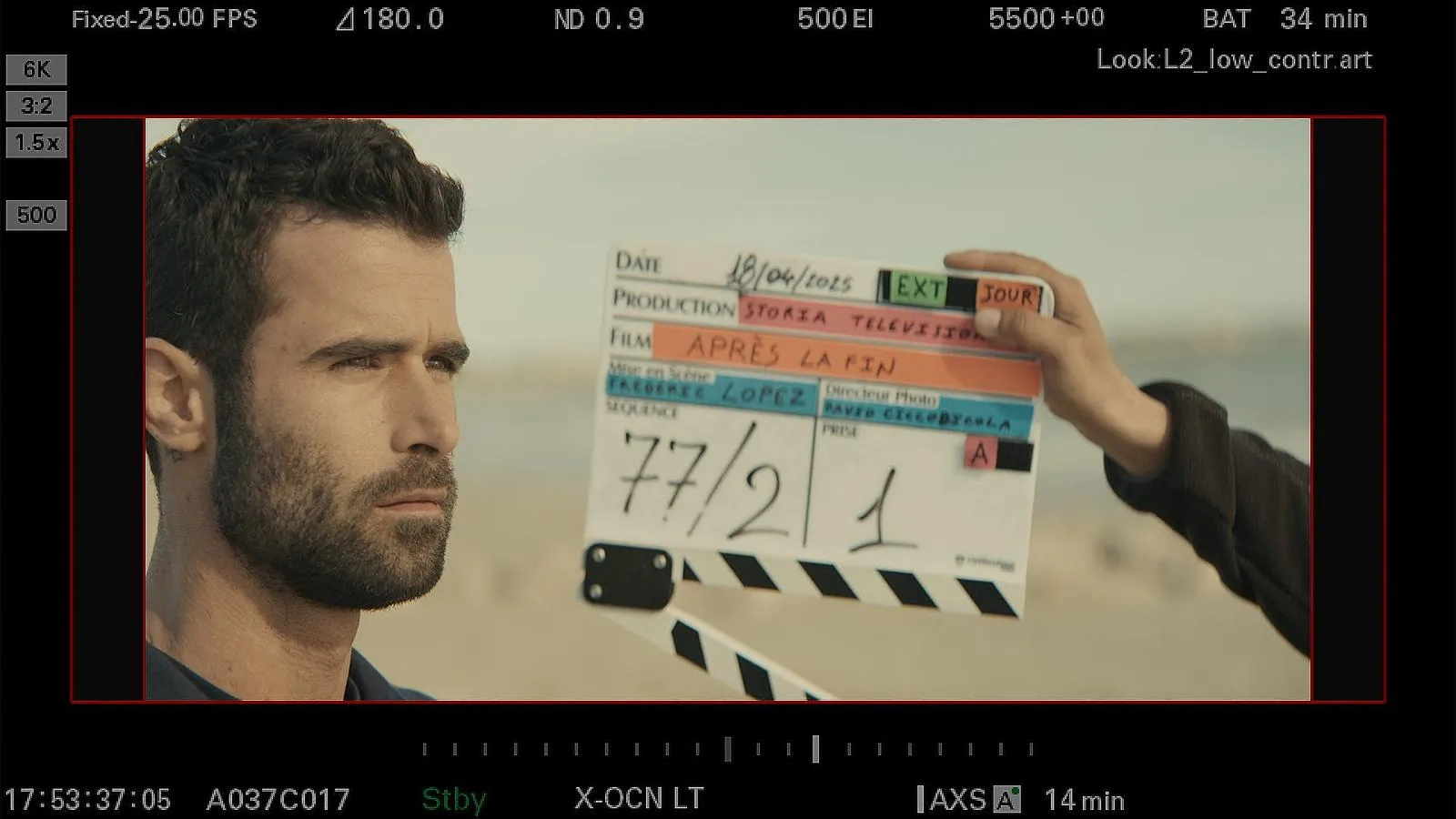 Louis Derungs - Tournage