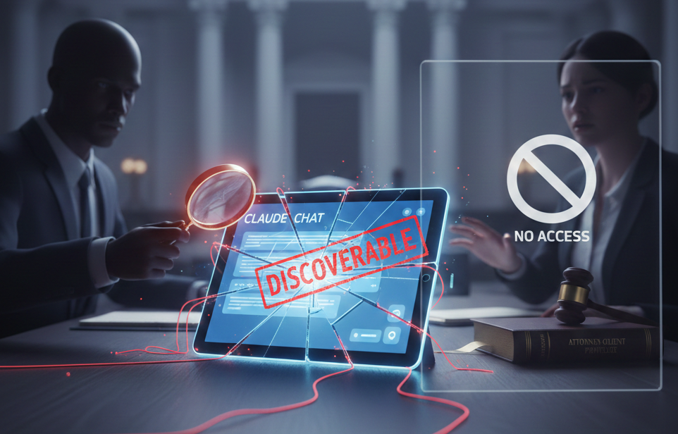 Is Your AI Strategy a Discovery Time Bomb? Why Claude Chats Aren't Privileged