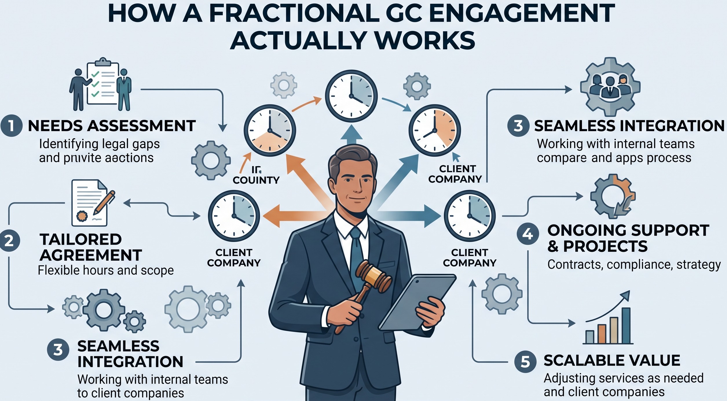 How a Fractional GC Engagement Actually Works