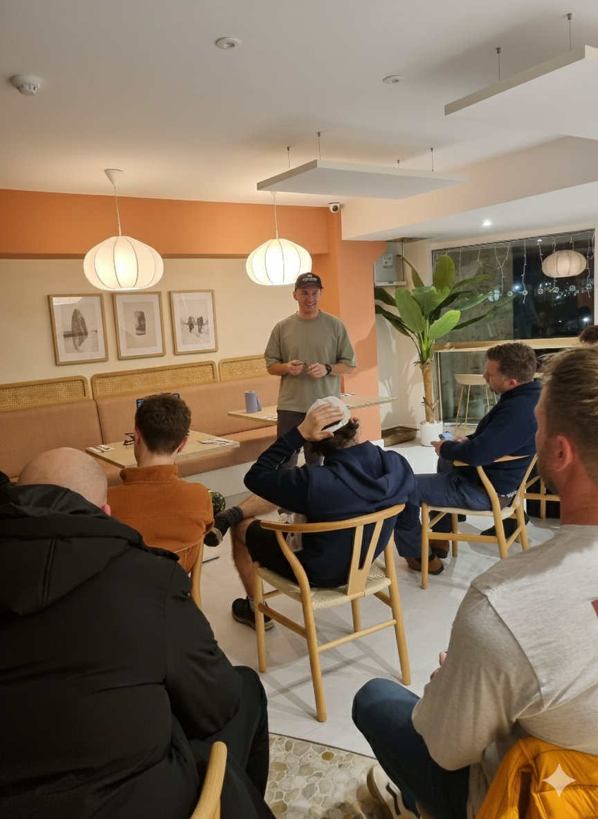 image of a diverse group of professionals in a meeting room for a digital marketing & advertising agency
