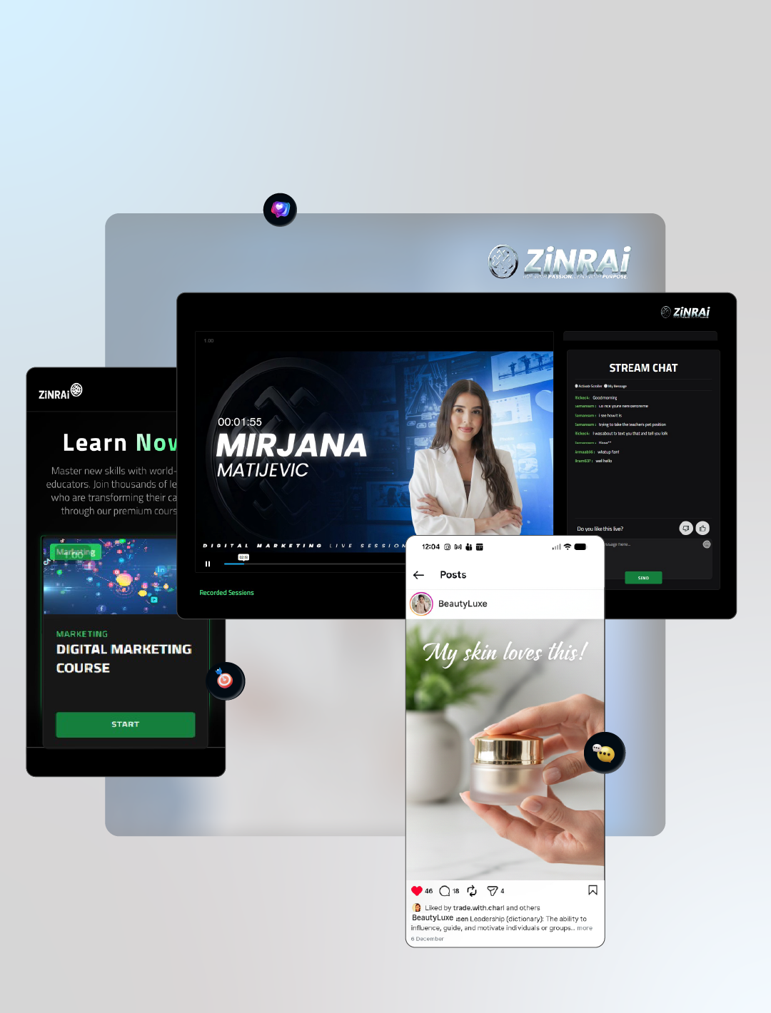 image of a diverse group of professionals in a meeting room for a digital marketing & advertising agency