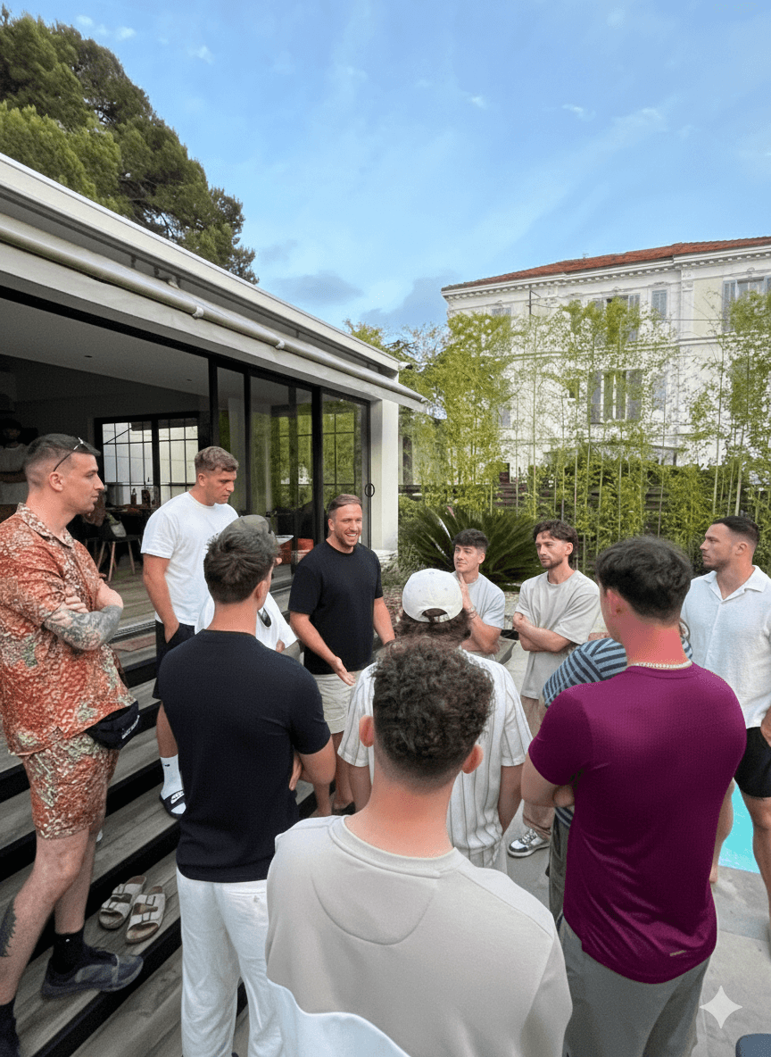 image of a diverse group of professionals in a meeting room for a digital marketing & advertising agency