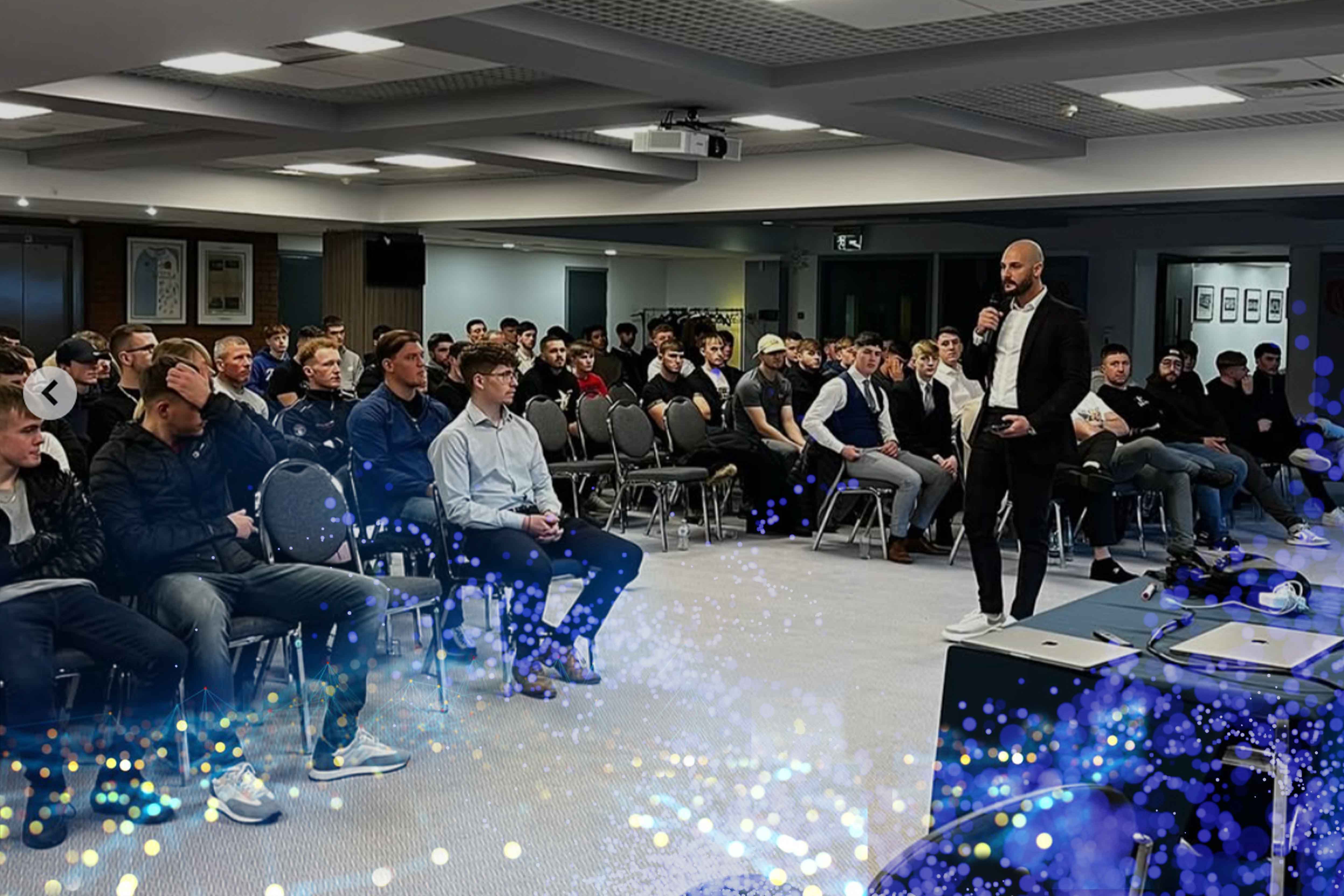 Participants learning Forex and Crypto trading at Empower House London event