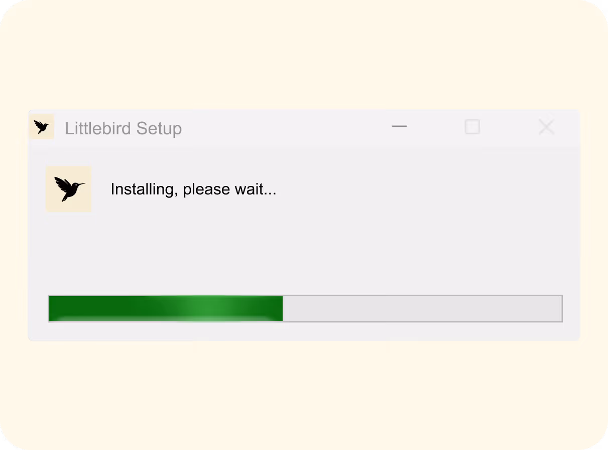 Step 2: Install Littlebird