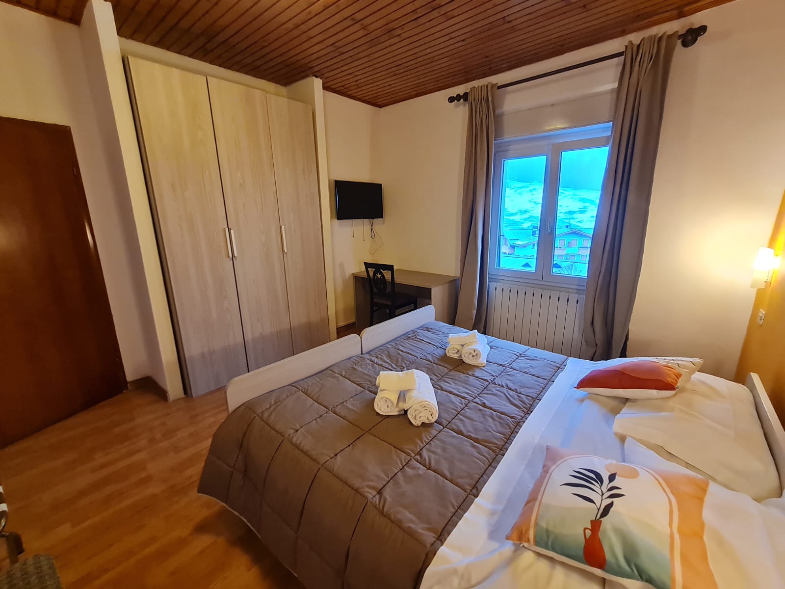 Camera dell’Excelsior Hotel Cimone a San Martino di Castrozza