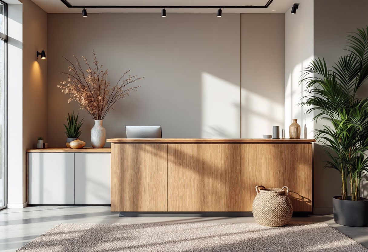 image of interior features for an auto dealership