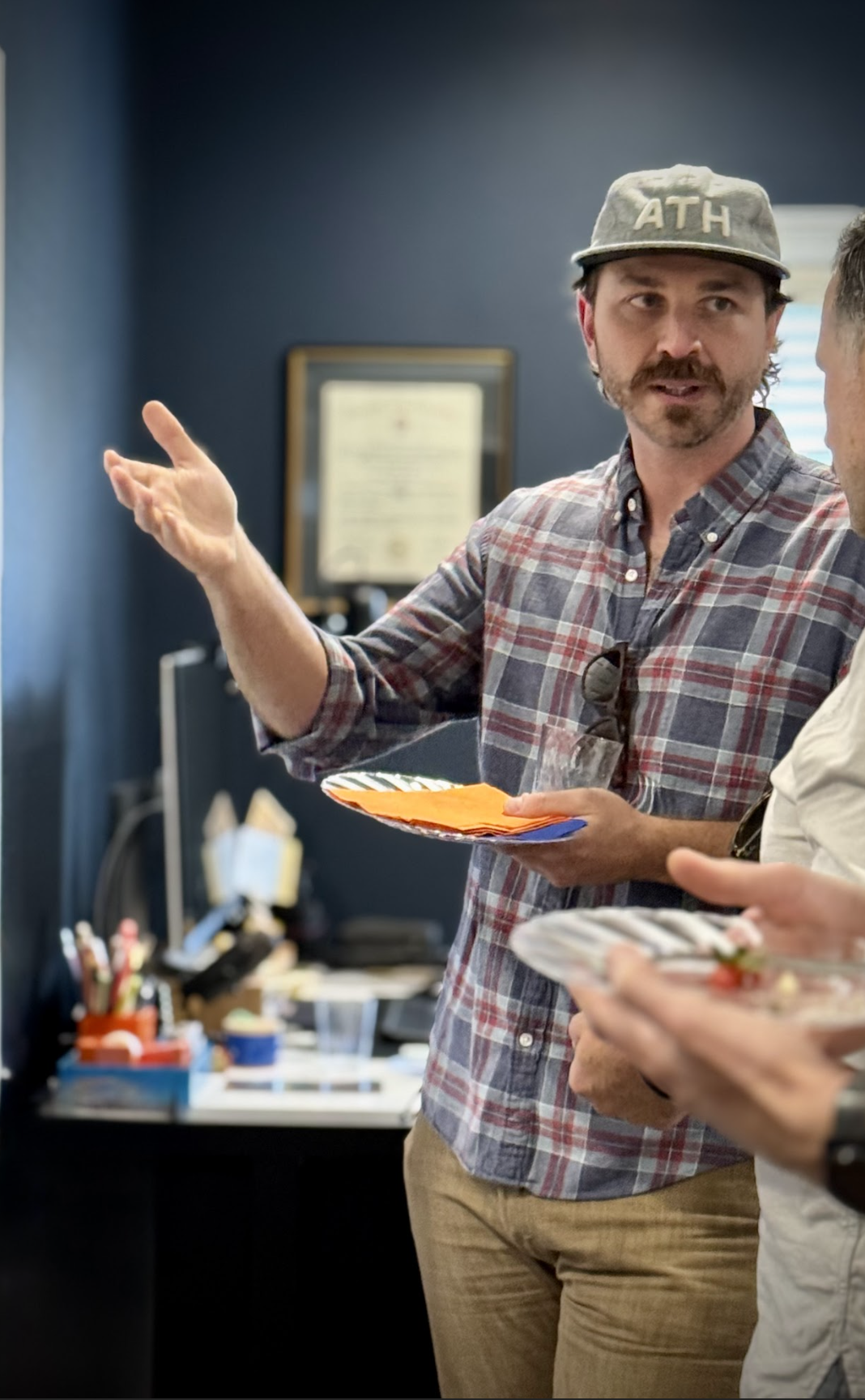 image of brainstorming session (for a productivity tools business)