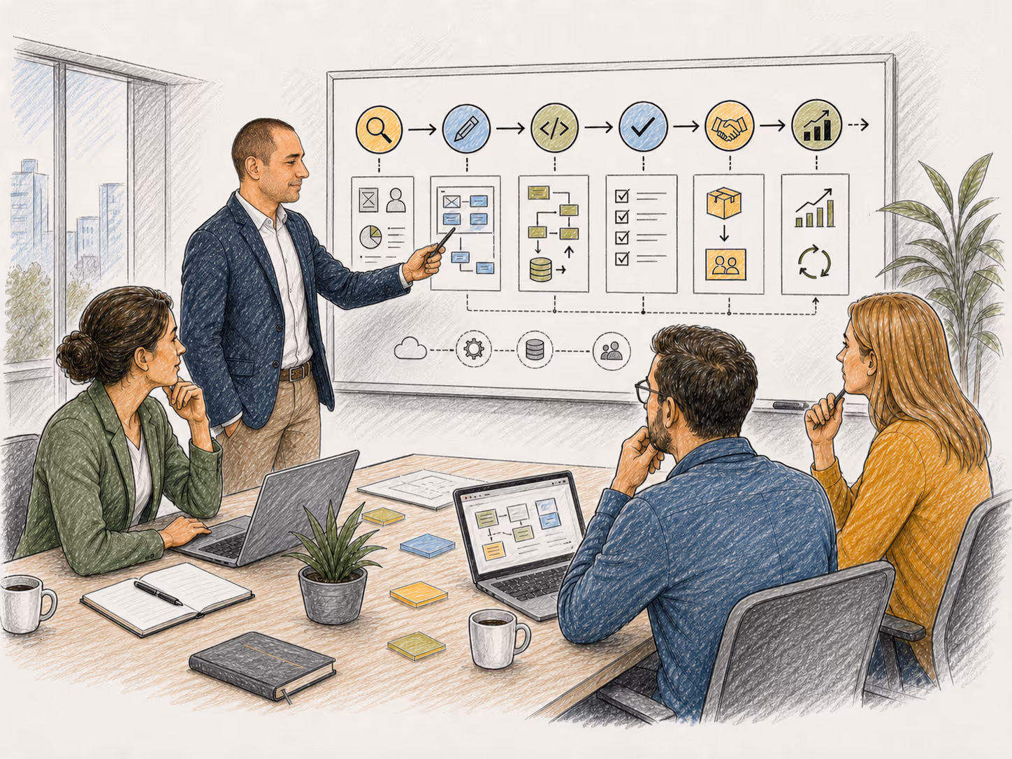 Pillaro pomáhá firmám s vlastním Power Platform nebo Dynamics 365 vývojem nastavit pravidla, standardy a know-how tak, aby vývoj nebyl závislý jen na několika klíčových lidech.
