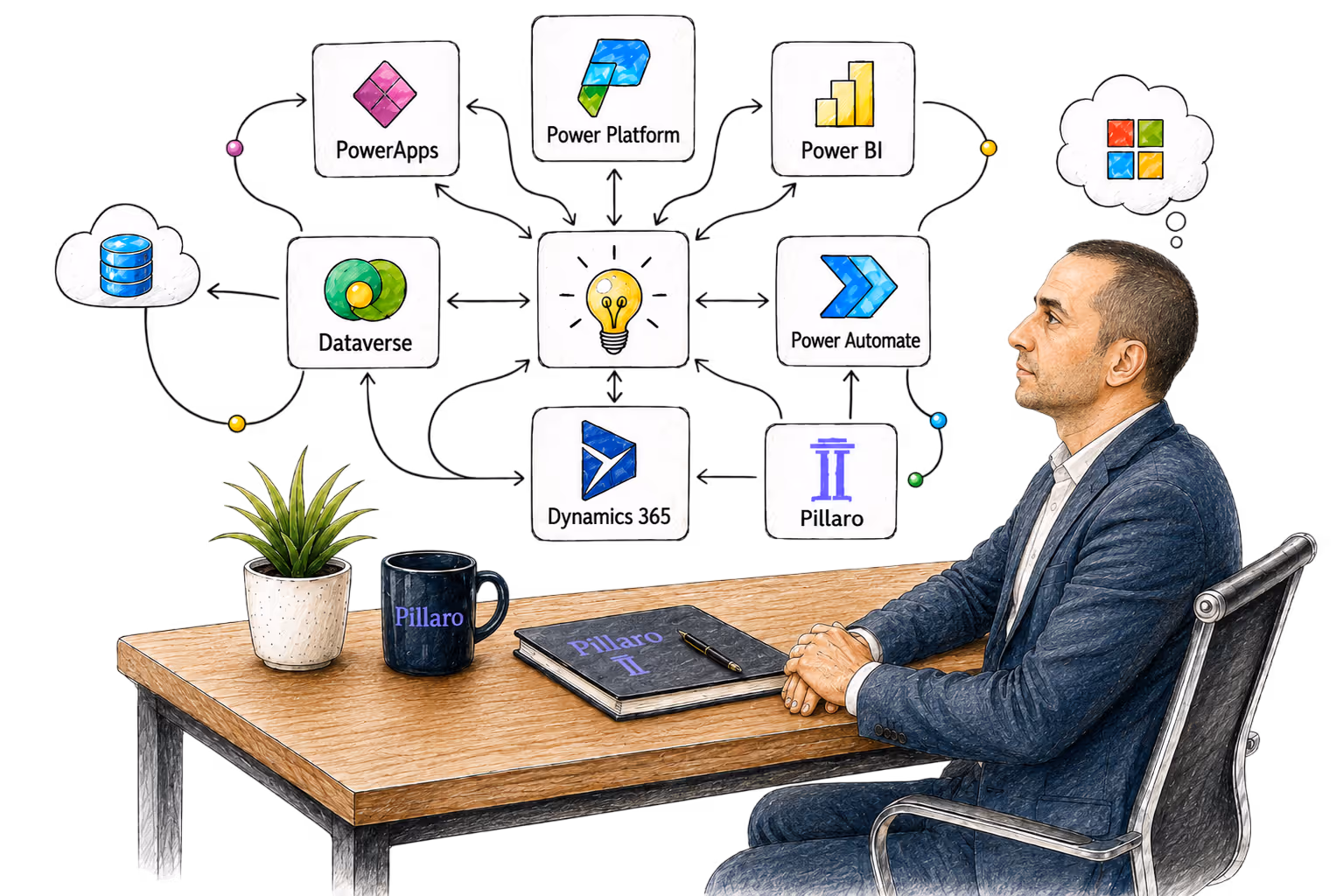 Pillaro pomáhá stabilizovat Power Platform a Dynamics 365 projekty, které ztrácí směr, tempo nebo důvěru. Během úvodní diagnostiky pojmenujeme hlavní rizika a navrhneme nejbližší rozumný krok.