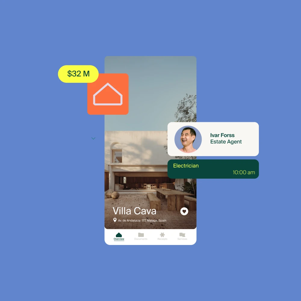 W4lls mobile web screen