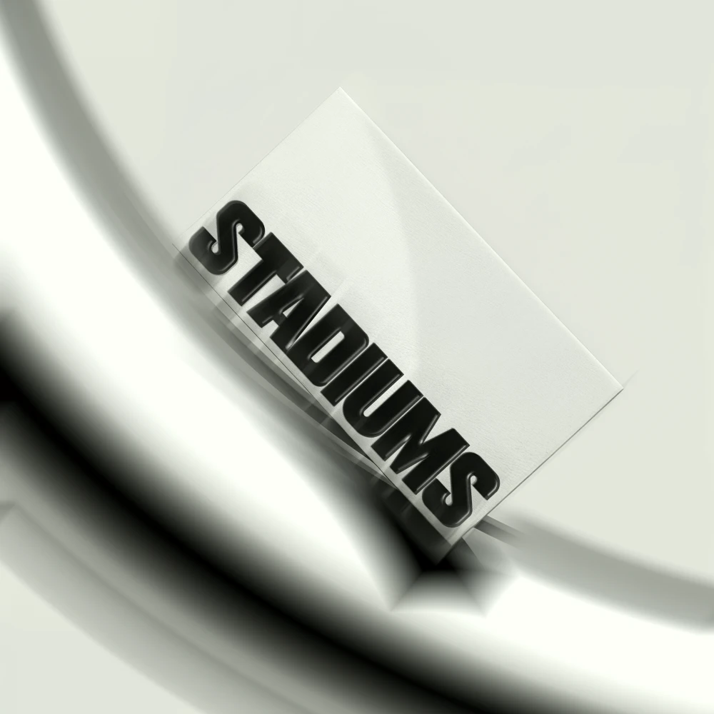 Business card with the stadiums logo