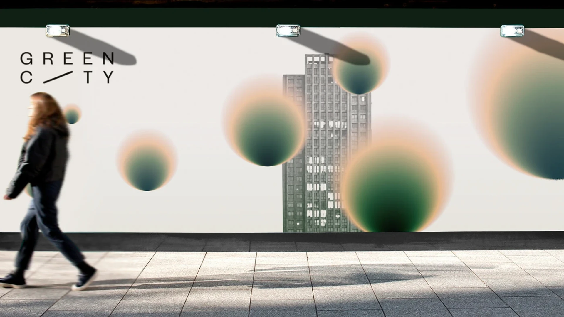 Green City billboard