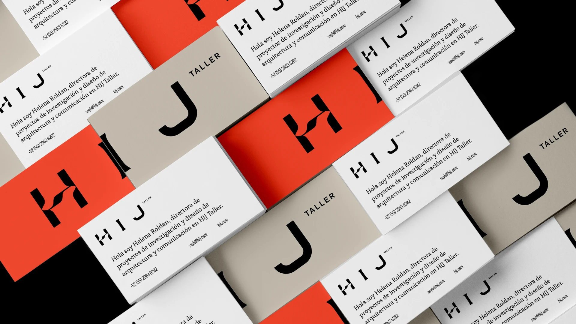 HIJ business cards