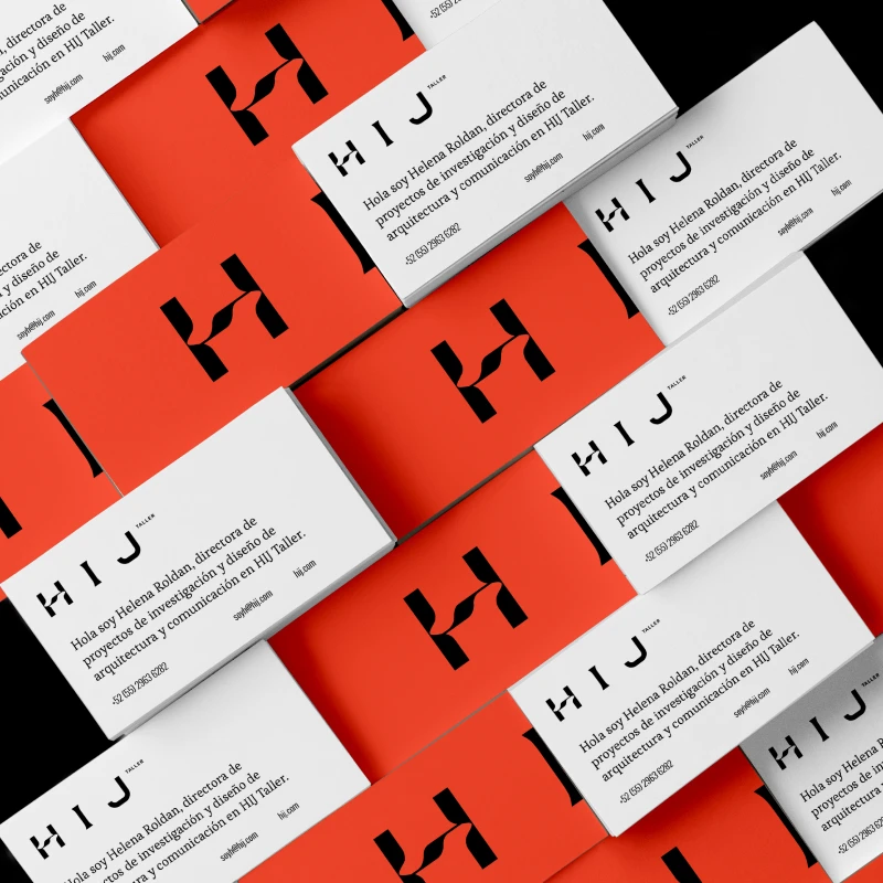 HIJ business cards exploration