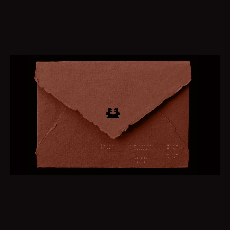 Envelope with the Casa Macua illustration