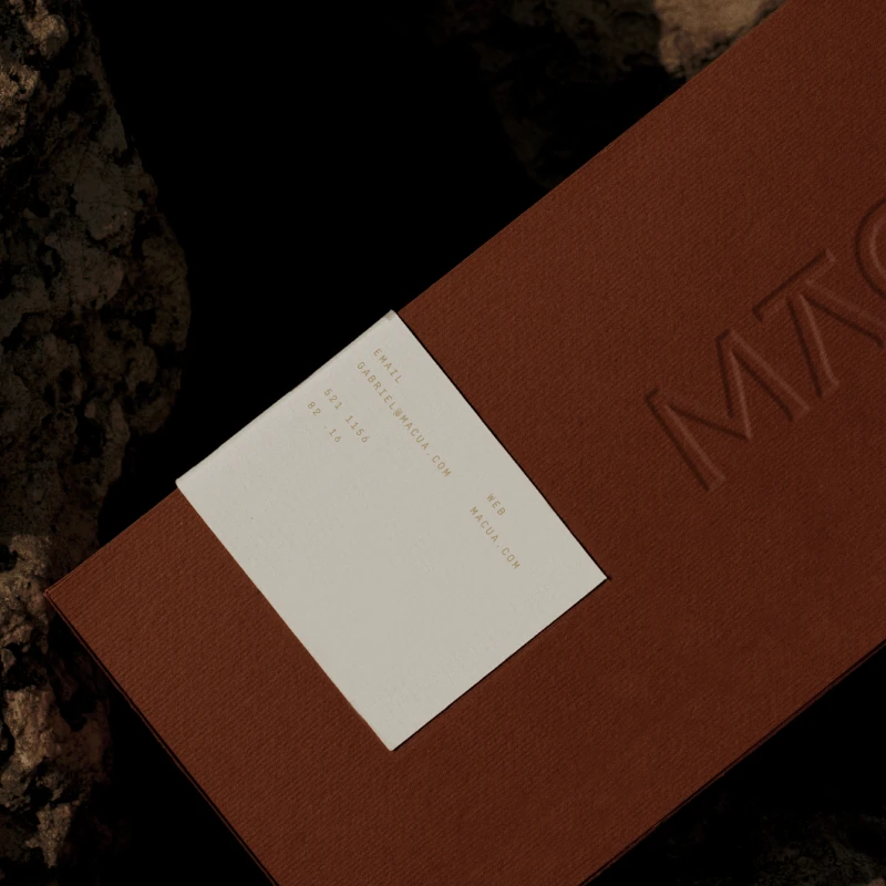 Casa Macua label and logo