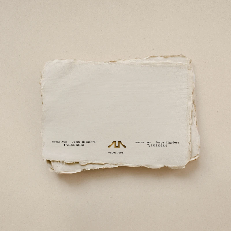 Casa Macua business cards