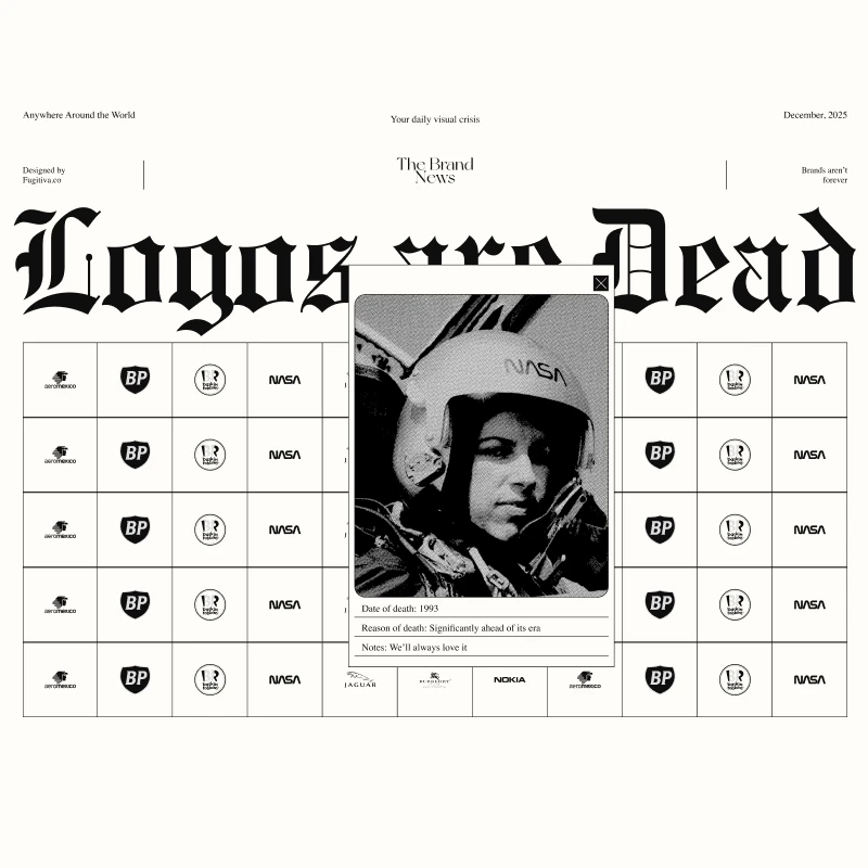 Logos are Dead typographic exploration