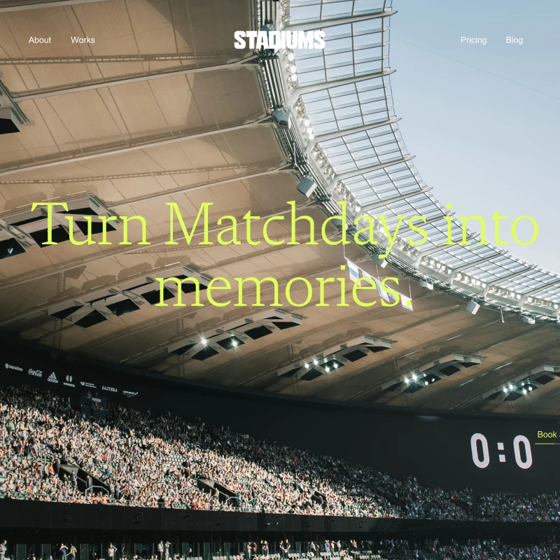 Stadiums hero archive
