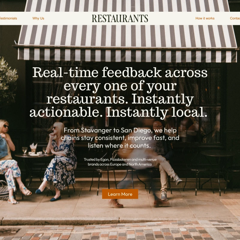 Restaurants hero archive