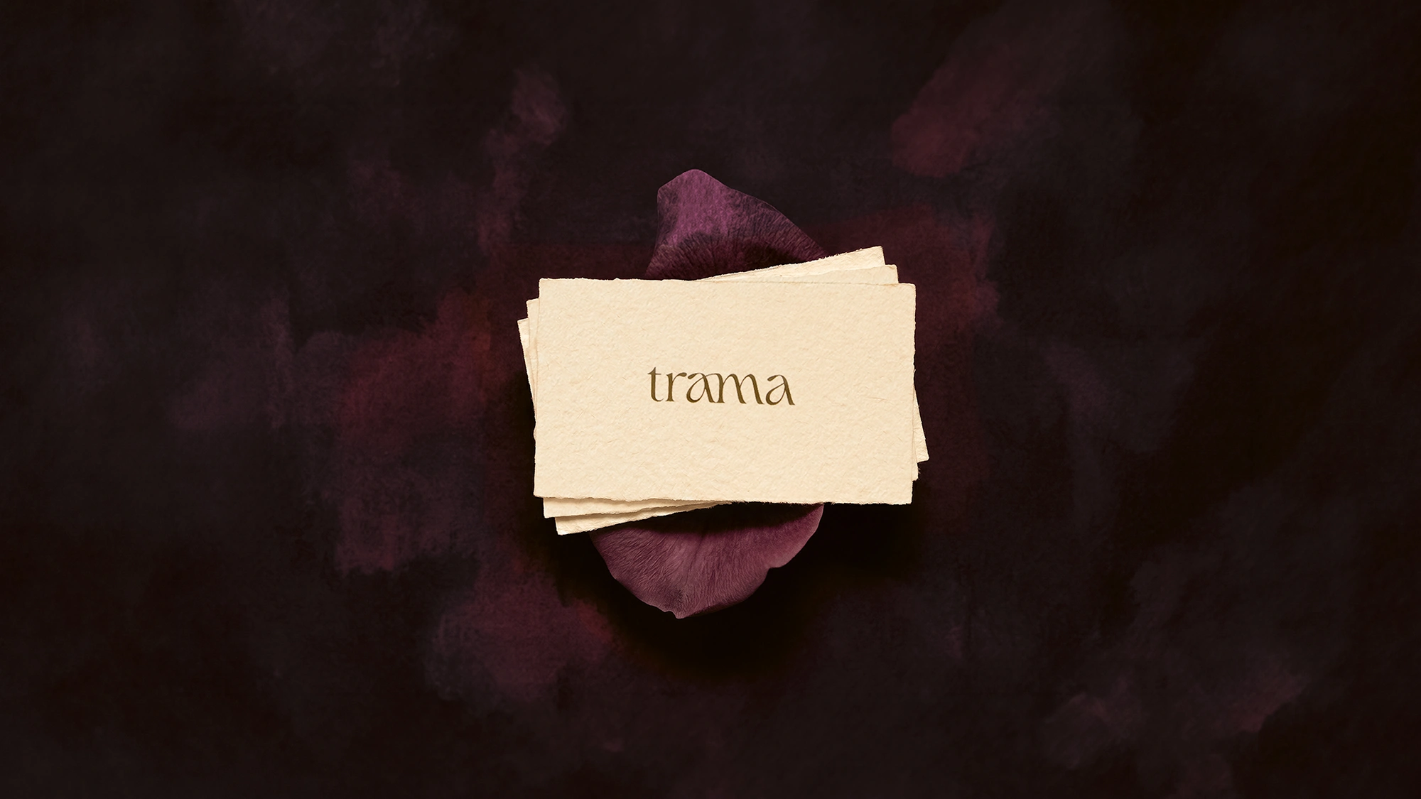 trama business cards