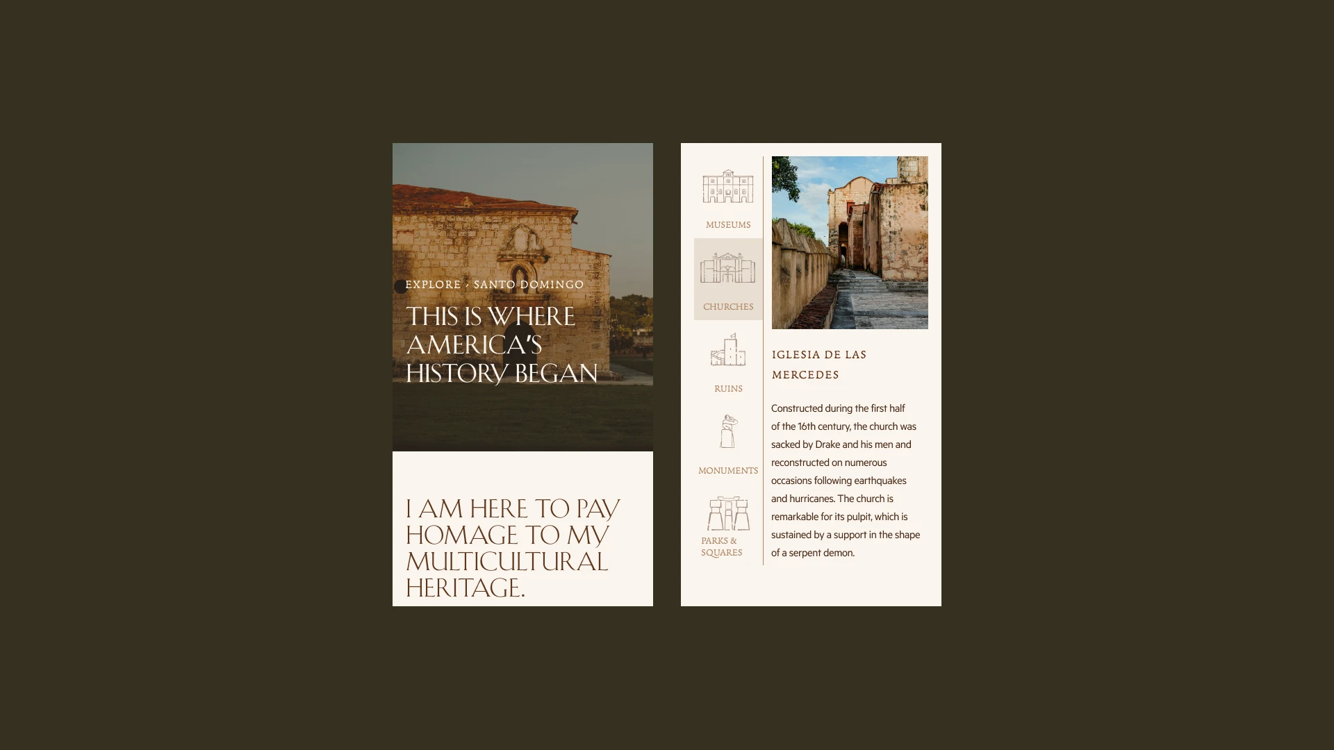 Origen explore mobile web