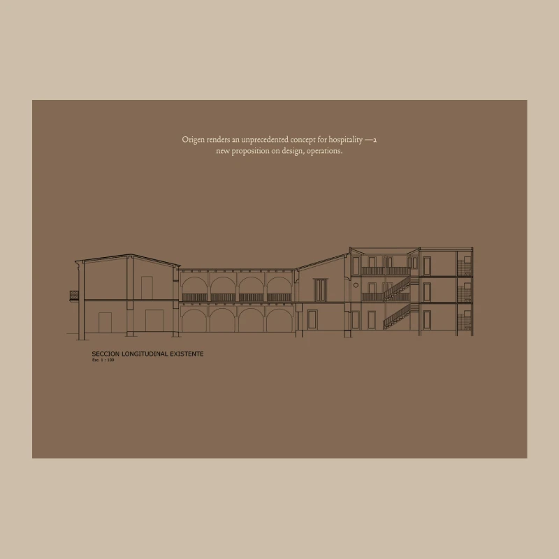 Hotel Origen rooms page exploration