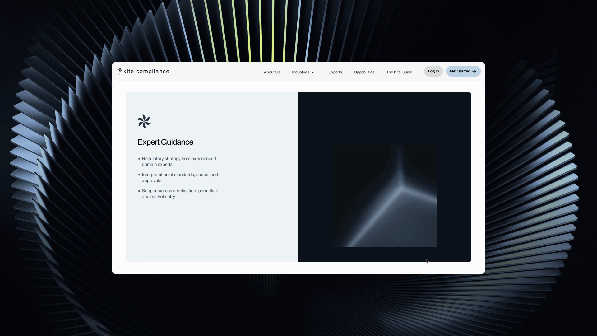 Kite Compliance desktop web view